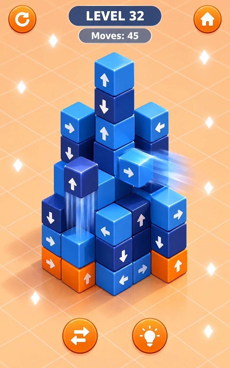 Klixara Logic calm puzzle scene